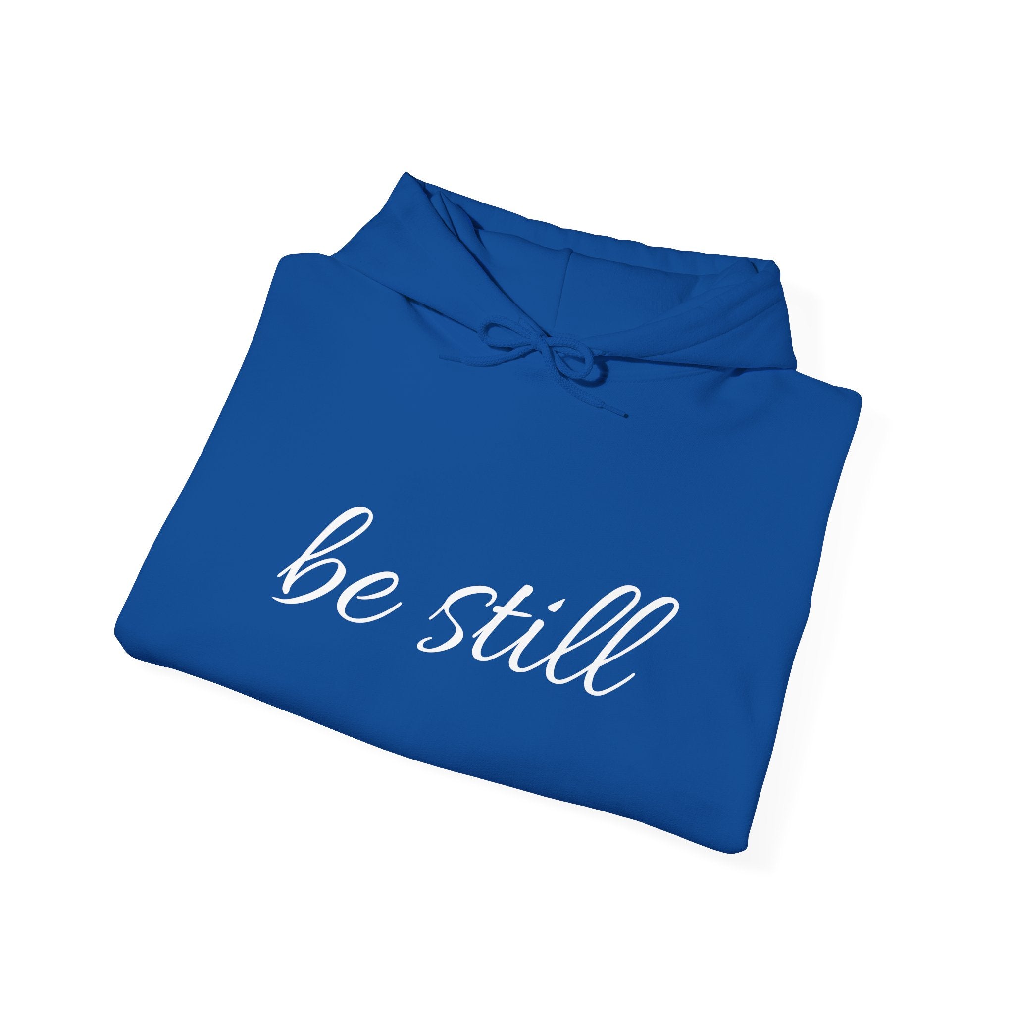 Be Still Christian Hoodie - Unisex Heavy Blend™ Hooded Sweatshirt