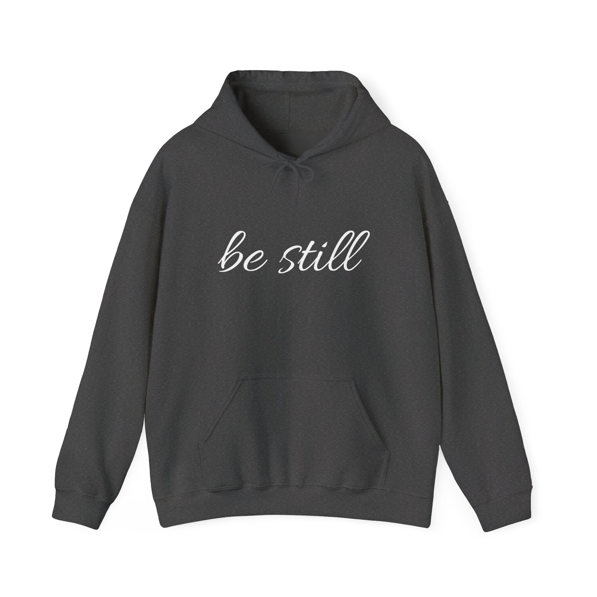 Be Still Christian Hoodie - Unisex Heavy Blend™ Hooded Sweatshirt