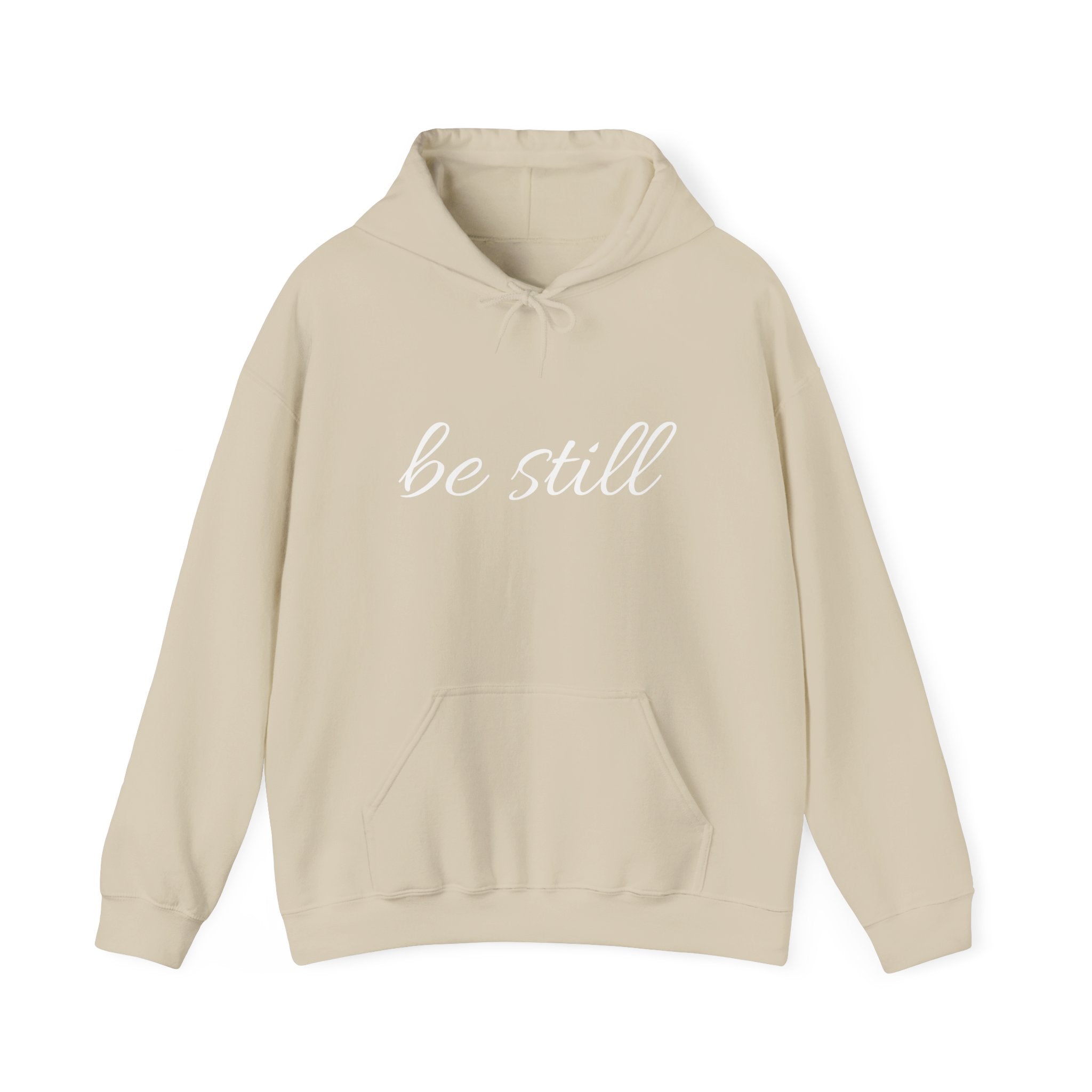 Be Still Christian Hoodie - Unisex Heavy Blend™ Hooded Sweatshirt