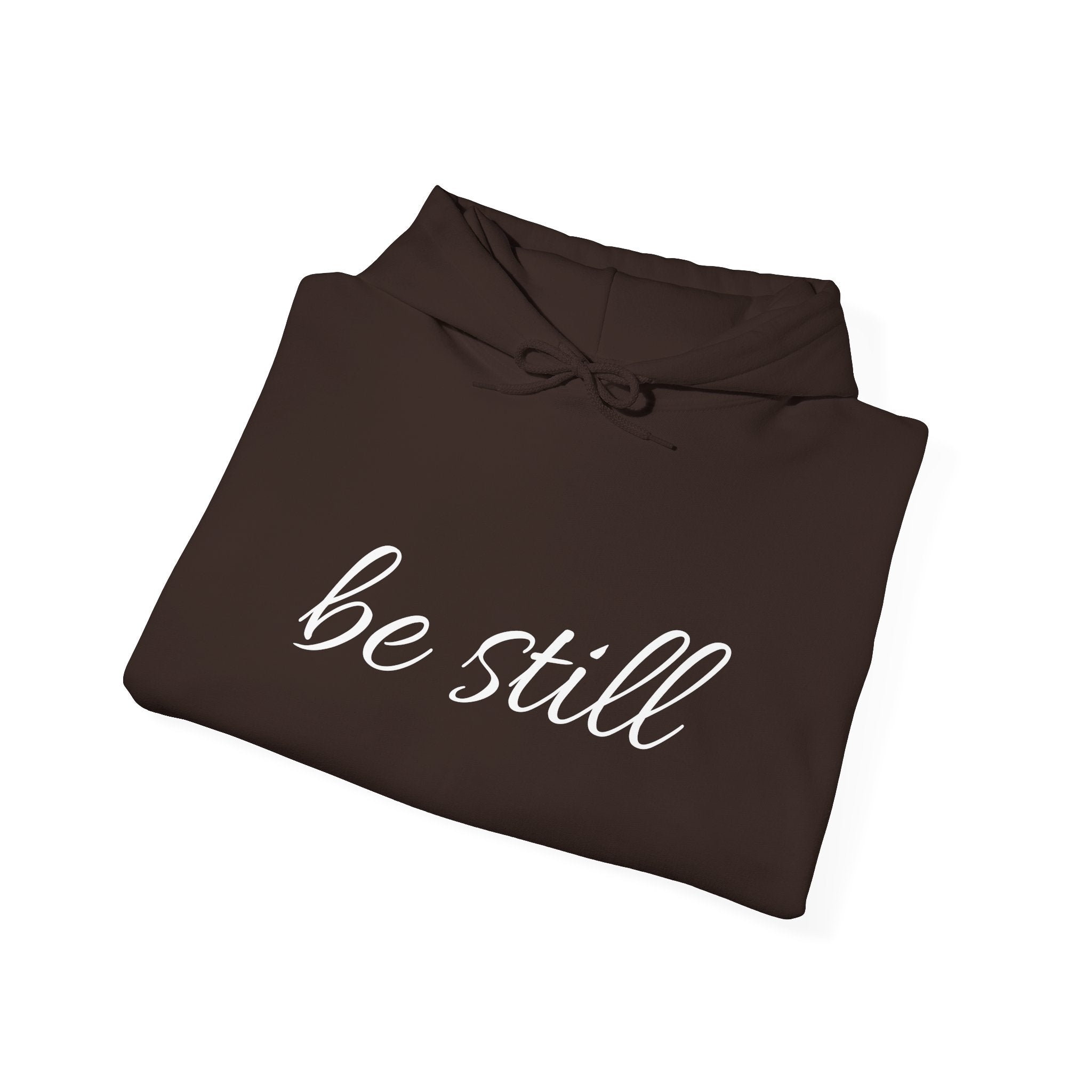 Be Still Christian Hoodie - Unisex Heavy Blend™ Hooded Sweatshirt