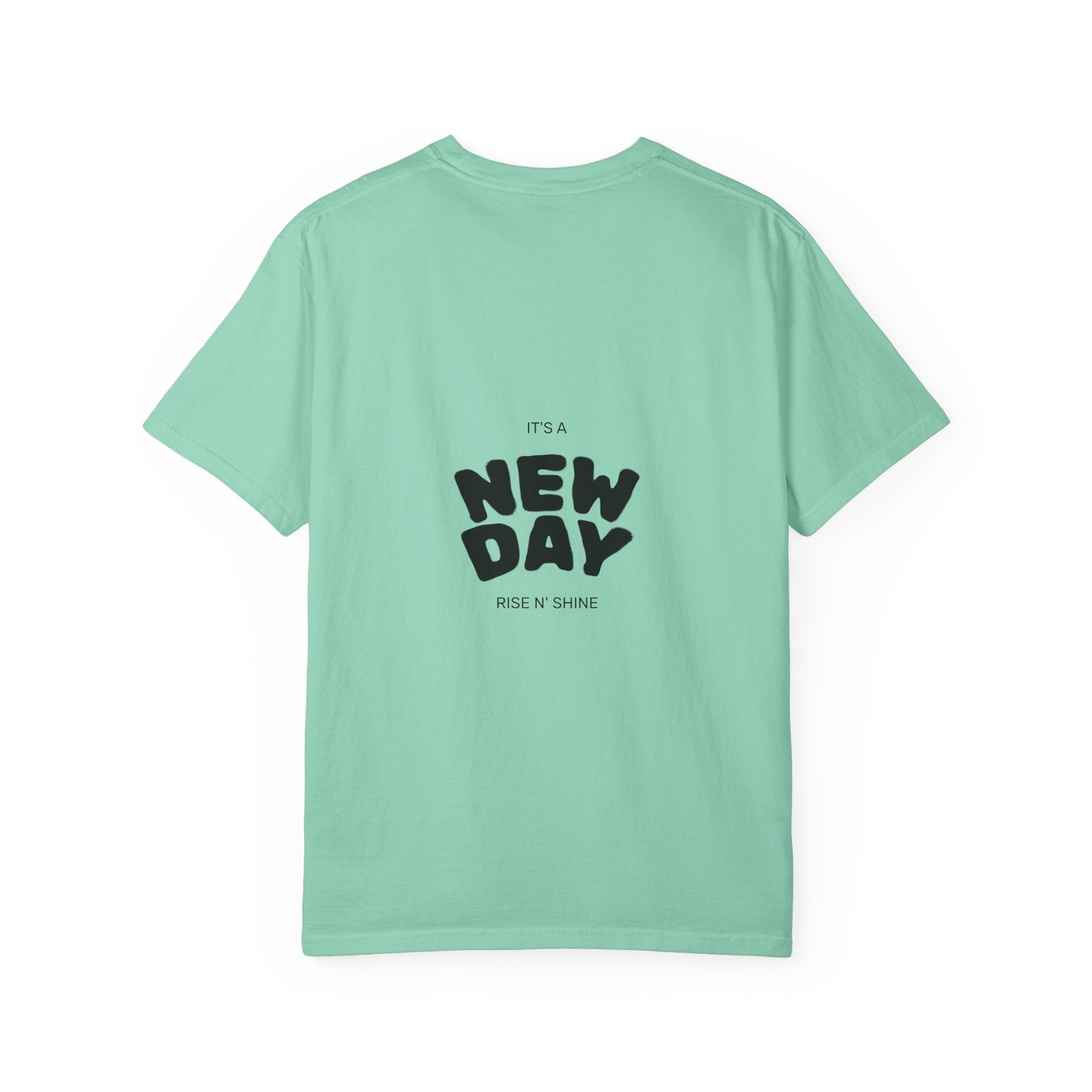 Garment-Dyed T-Shirt with 'Redeemed' Design, Inspirational Shirt, Faith-Based Apparel, Gift for Christians, Bible Verse Wear