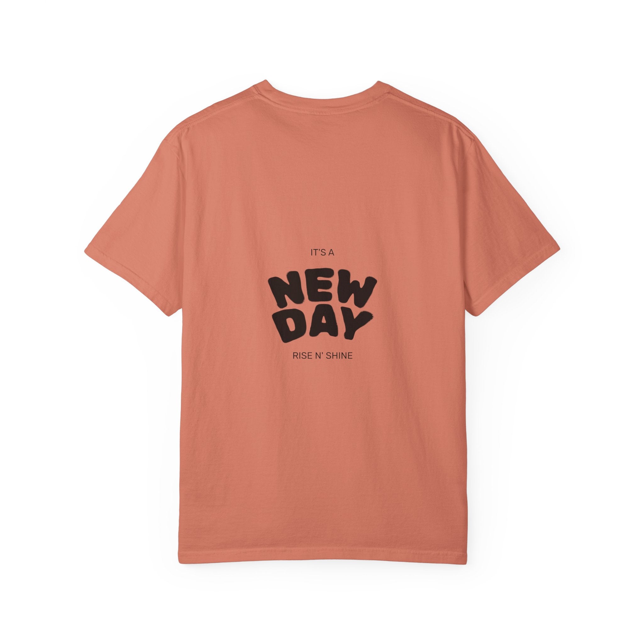 Garment-Dyed T-Shirt with 'Redeemed' Design, Inspirational Shirt, Faith-Based Apparel, Gift for Christians, Bible Verse Wear