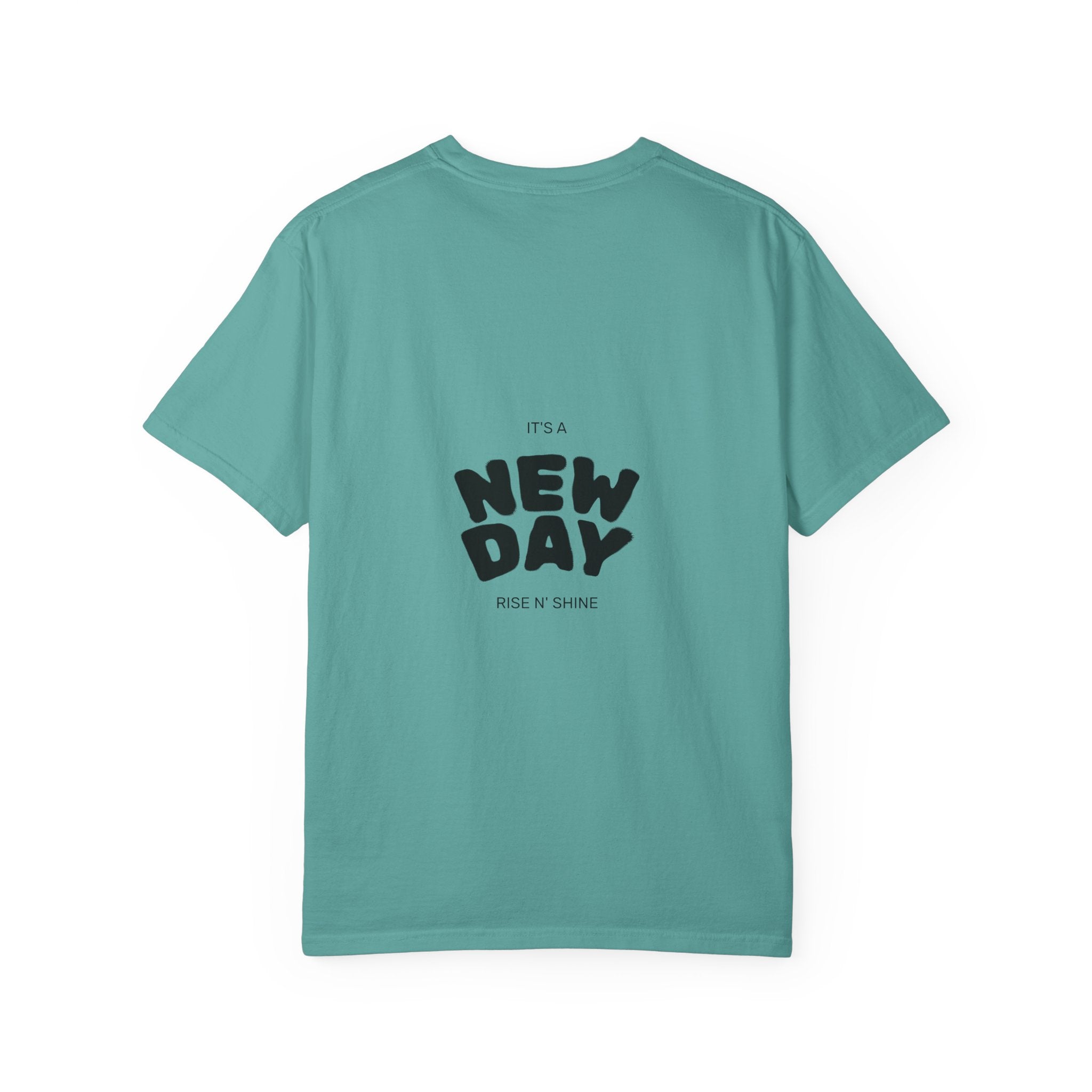 Garment-Dyed T-Shirt with 'Redeemed' Design, Inspirational Shirt, Faith-Based Apparel, Gift for Christians, Bible Verse Wear