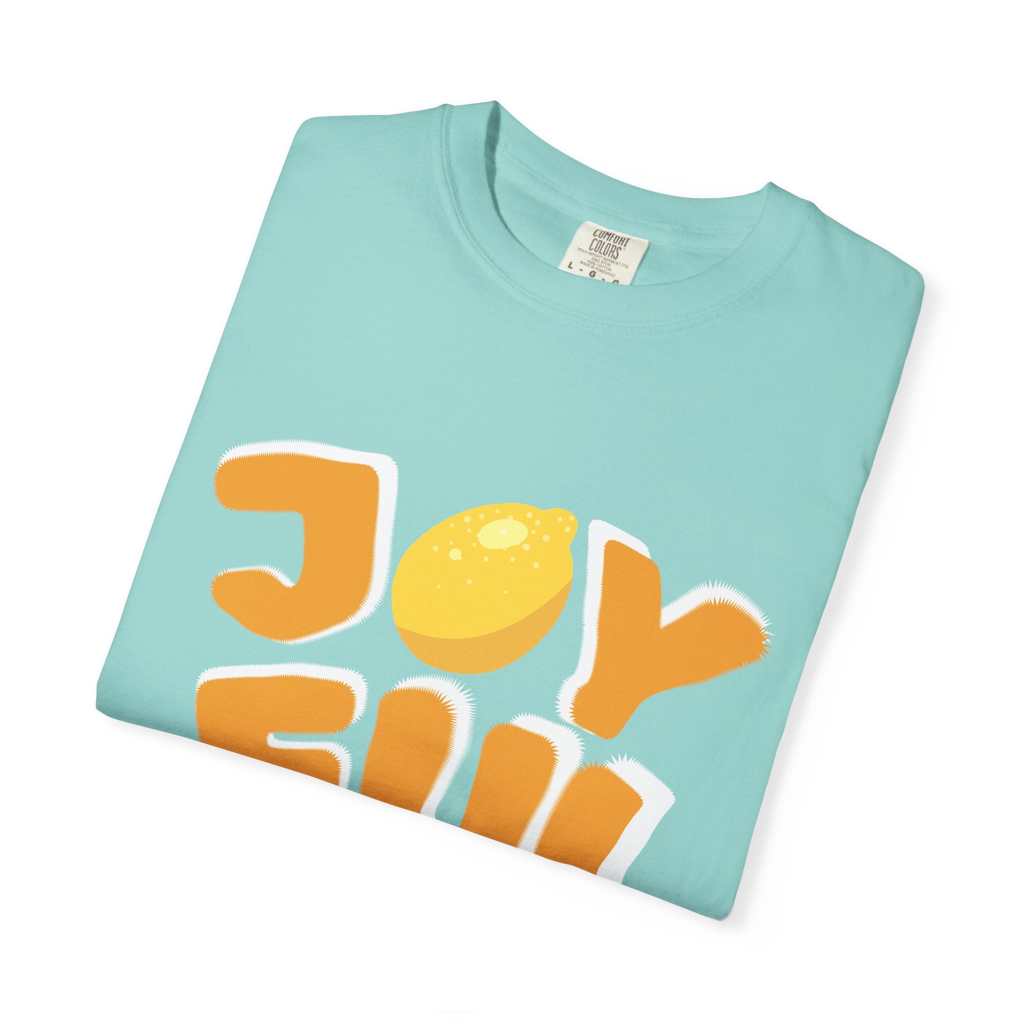 Joyful Lemon Unisex T-shirt, Casual Wear, Summer Gift, Birthday Present, Positive Vibes, Relaxed Fit