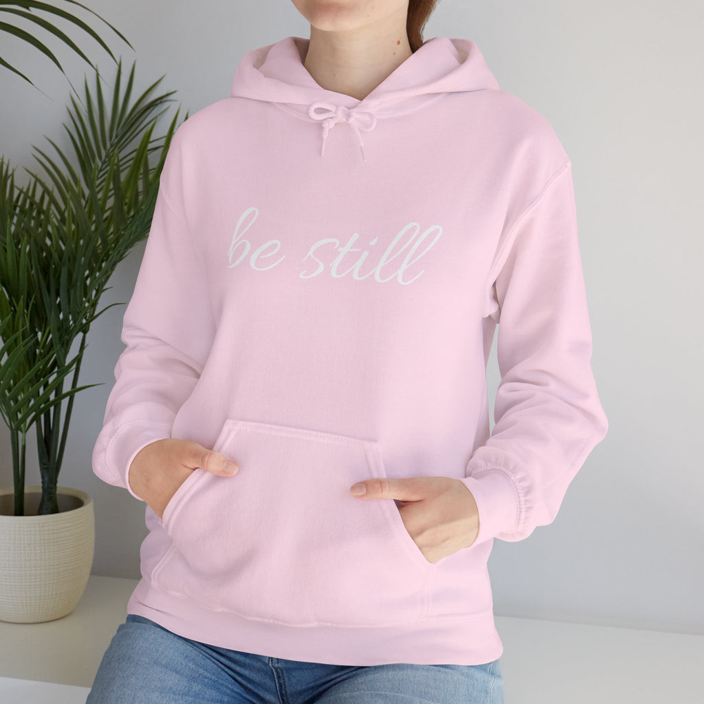 Be Still Christian Hoodie - Unisex Heavy Blend™ Hooded Sweatshirt