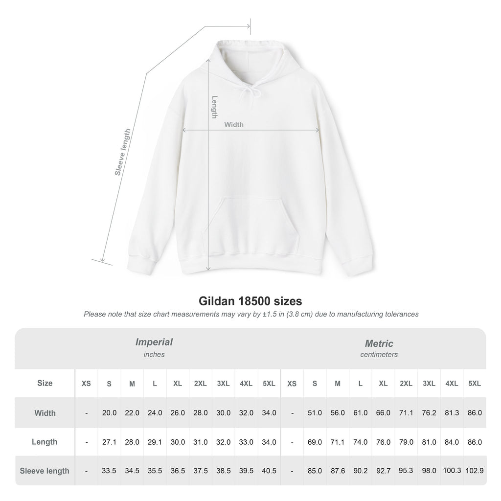 Be Still Christian Hoodie - Unisex Heavy Blend™ Hooded Sweatshirt