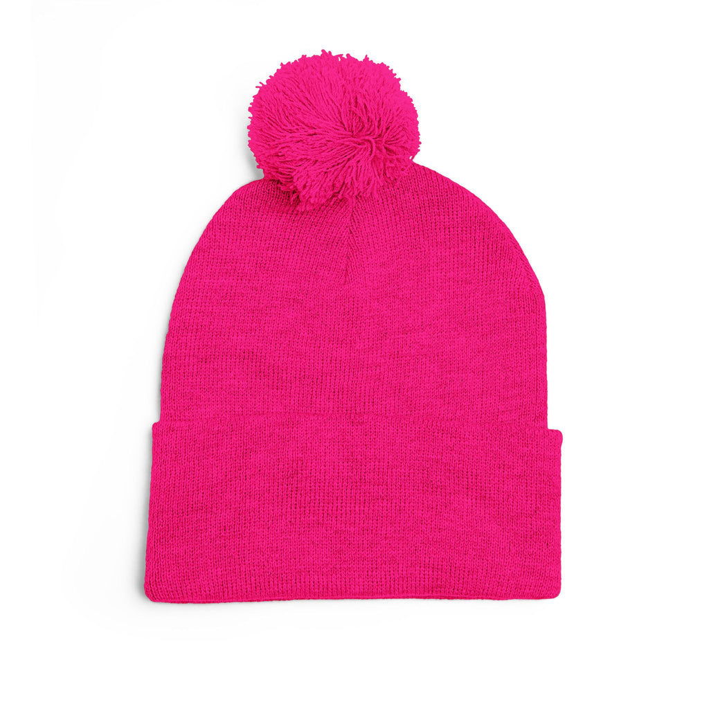 Be Still Christian Pom-Pom Knit Cap (Embroidery)