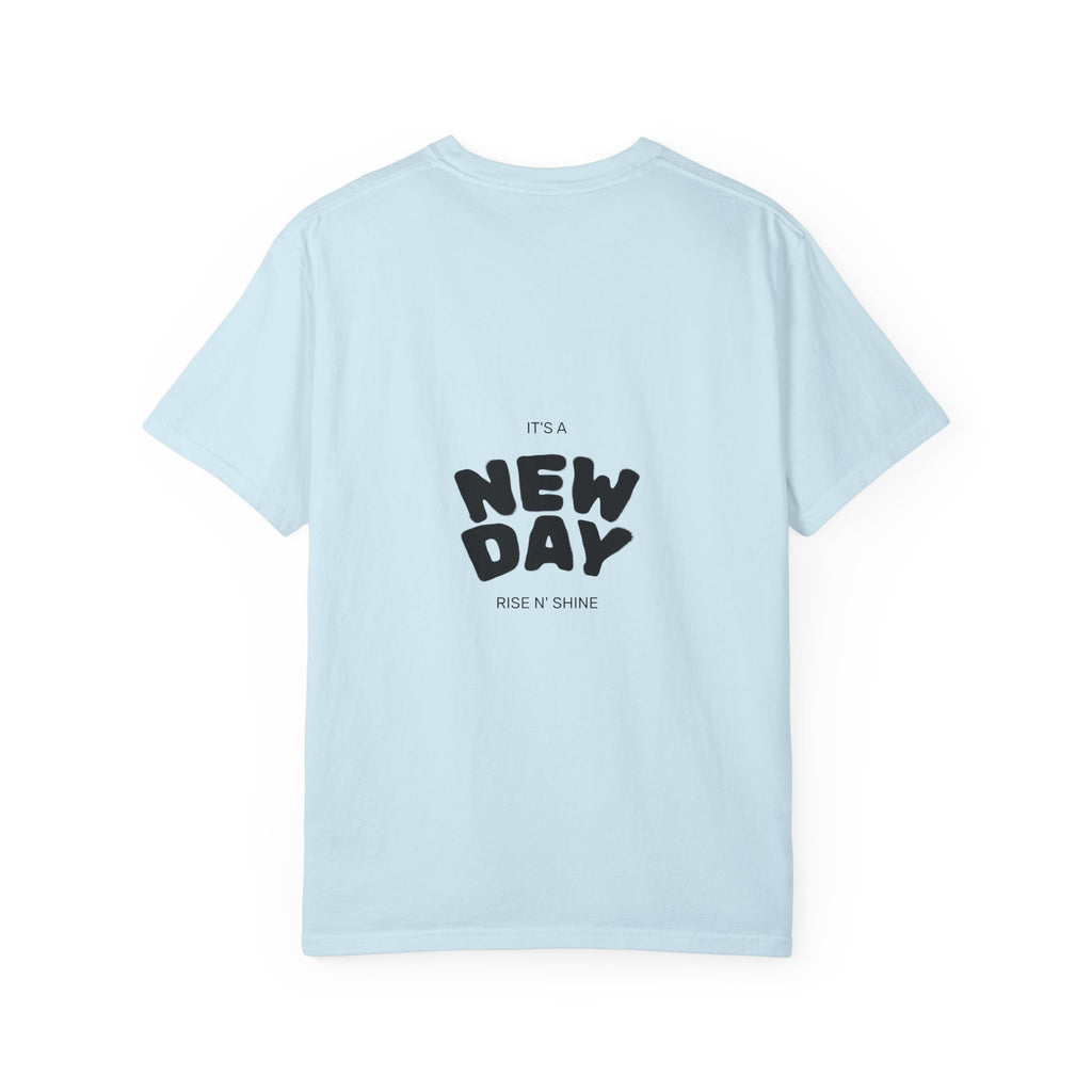 Garment-Dyed T-Shirt with 'Redeemed' Design, Inspirational Shirt, Faith-Based Apparel, Gift for Christians, Bible Verse Wear