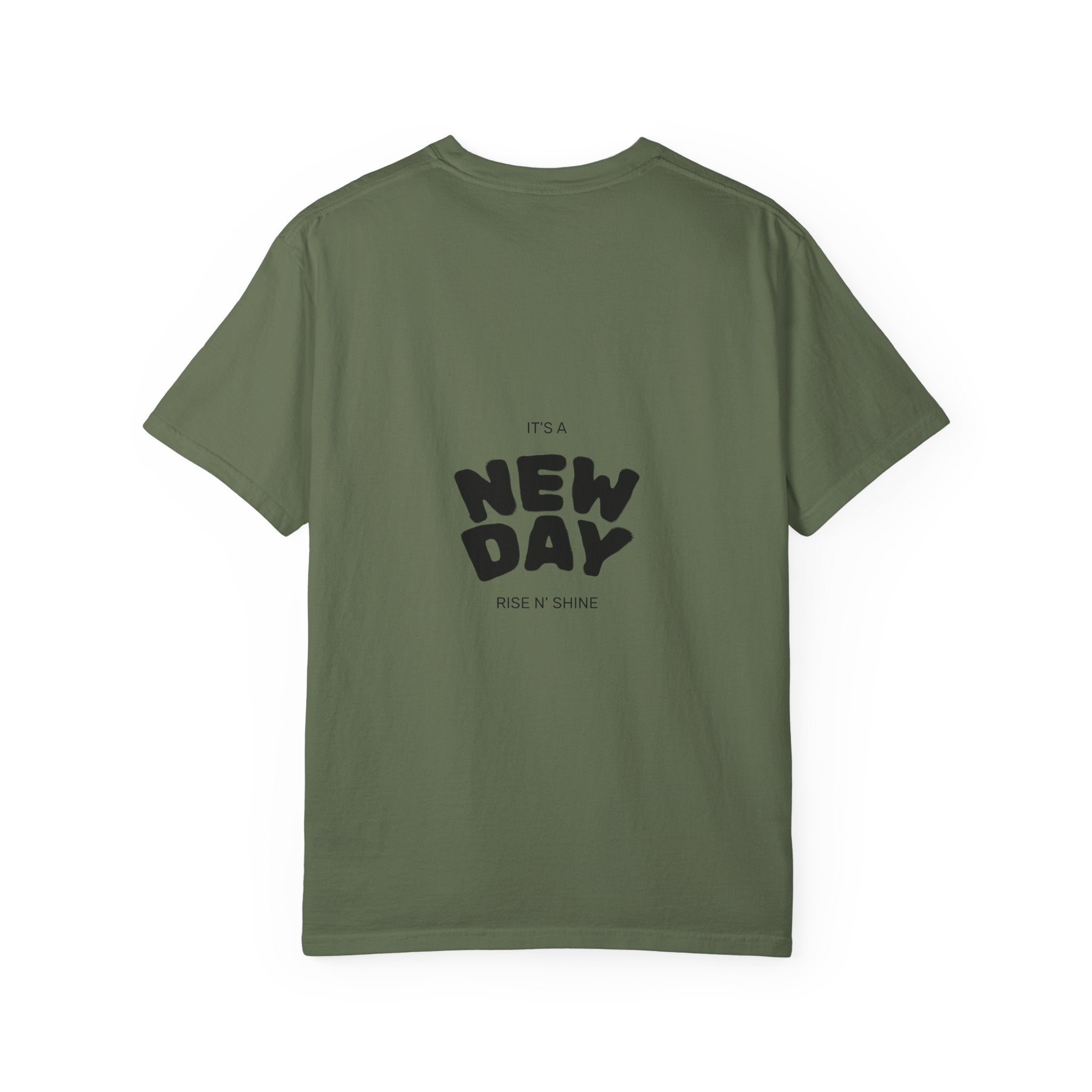 Garment-Dyed T-Shirt with 'Redeemed' Design, Inspirational Shirt, Faith-Based Apparel, Gift for Christians, Bible Verse Wear