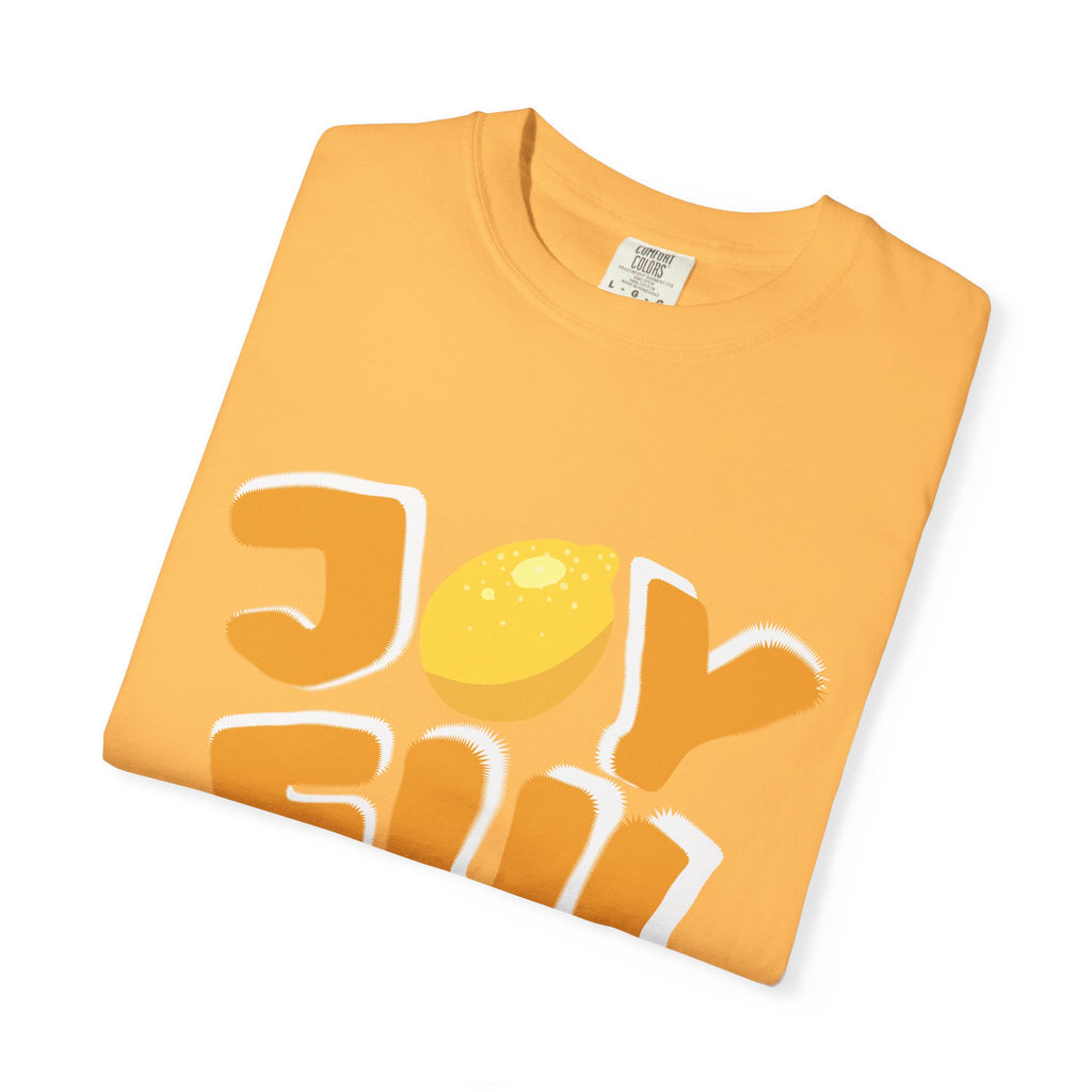 Joyful Lemon Unisex T-shirt, Casual Wear, Summer Gift, Birthday Present, Positive Vibes, Relaxed Fit