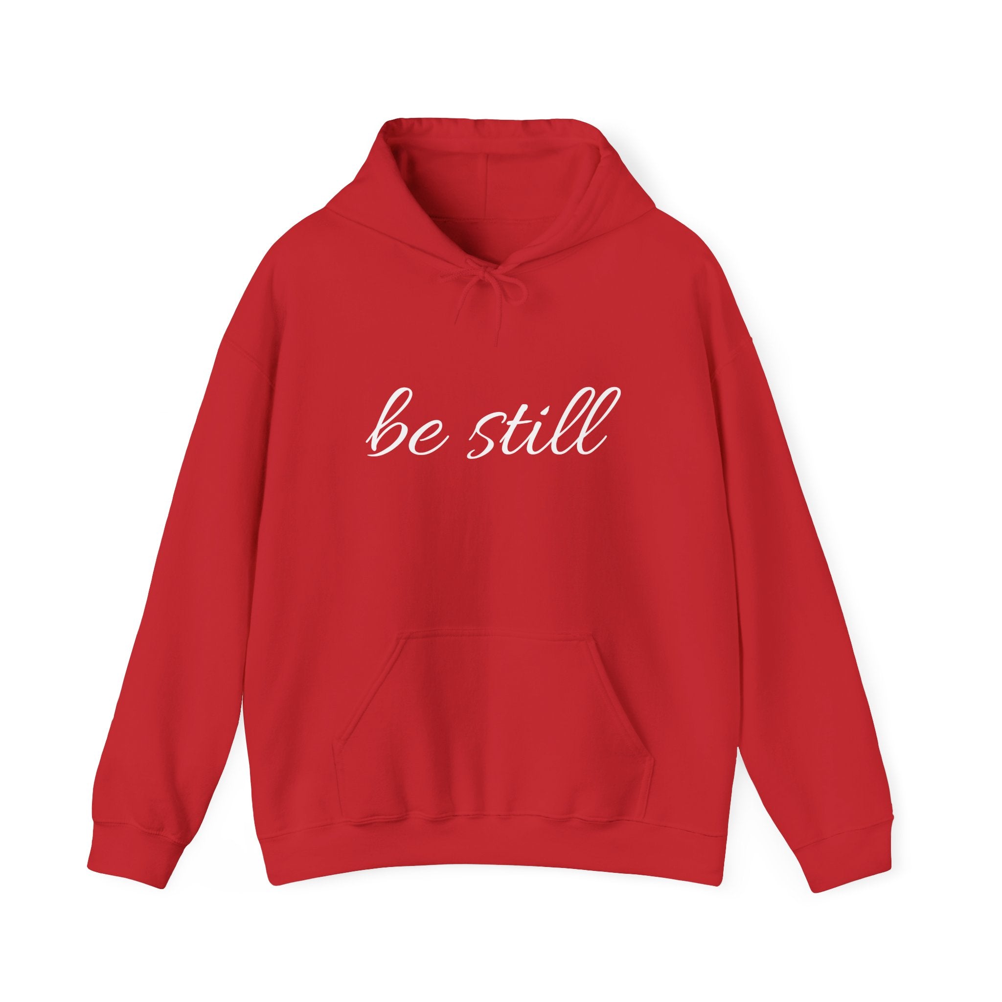 Be Still Christian Hoodie - Unisex Heavy Blend™ Hooded Sweatshirt