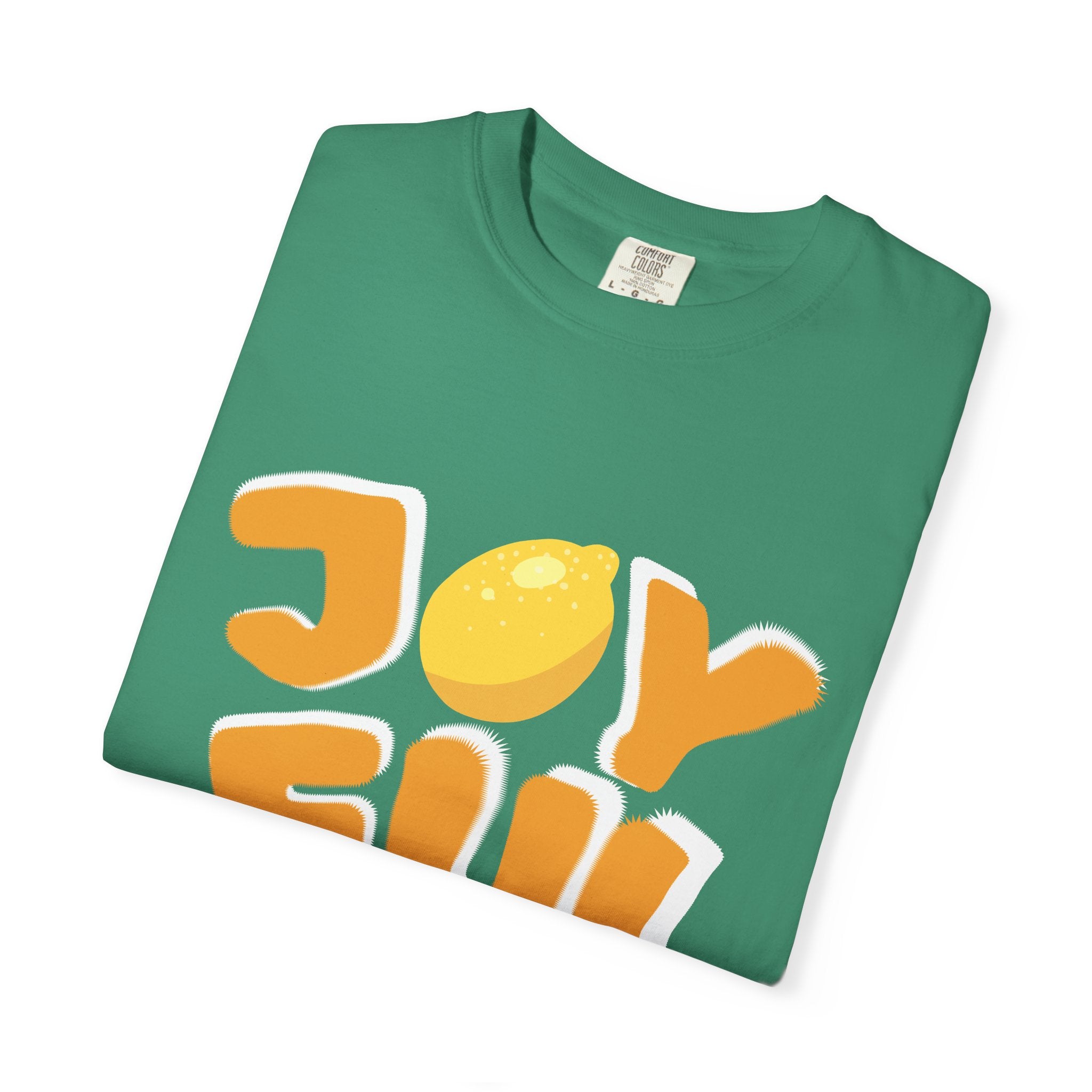 Joyful Lemon Unisex T-shirt, Casual Wear, Summer Gift, Birthday Present, Positive Vibes, Relaxed Fit