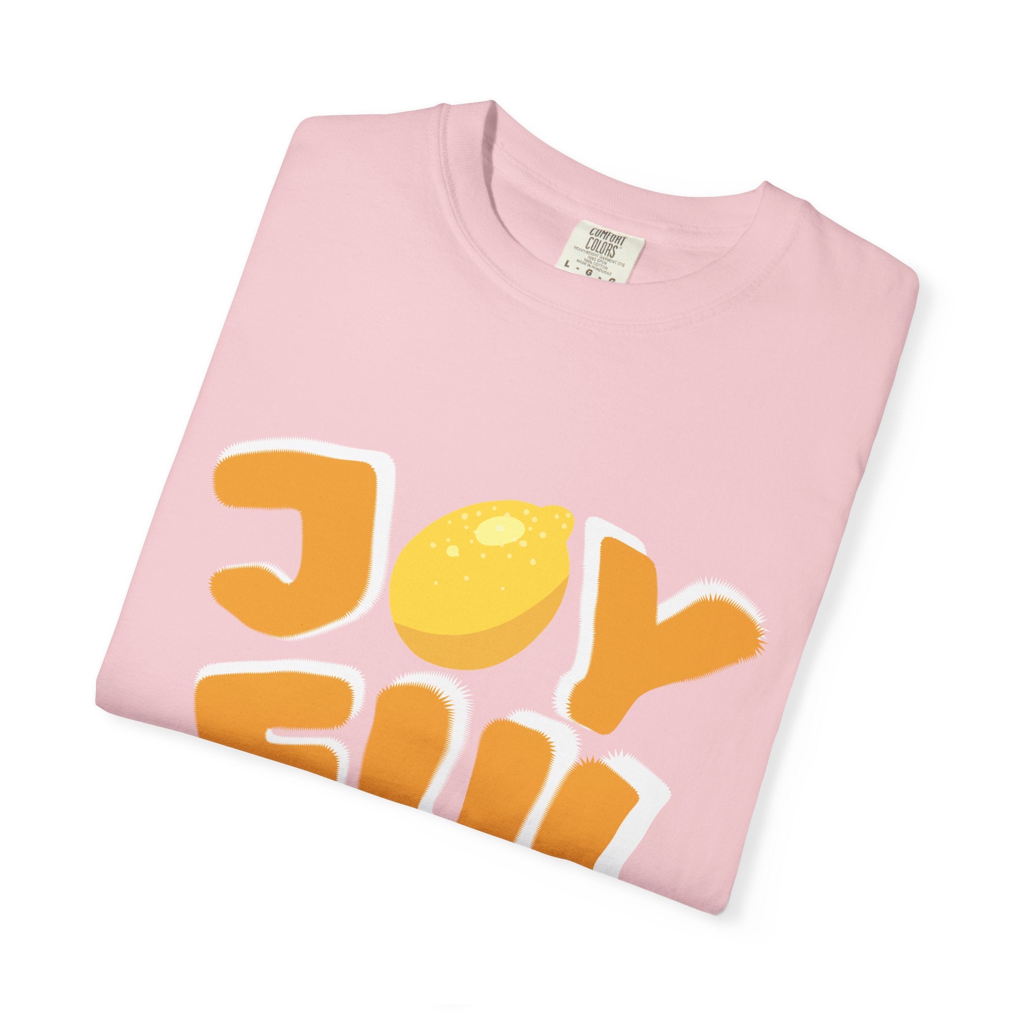 Joyful Lemon Unisex T-shirt, Casual Wear, Summer Gift, Birthday Present, Positive Vibes, Relaxed Fit
