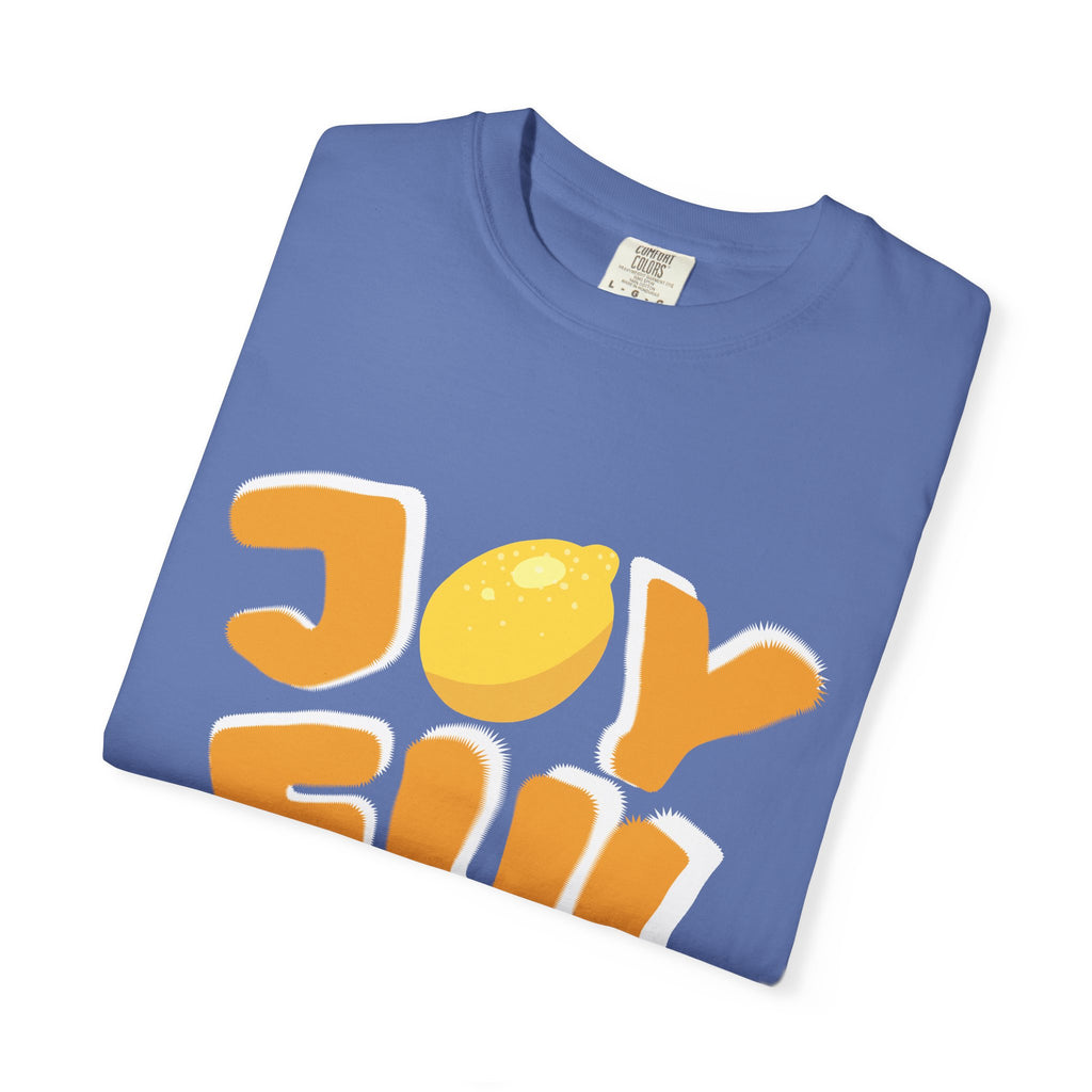 Joyful Lemon Unisex T-shirt, Casual Wear, Summer Gift, Birthday Present, Positive Vibes, Relaxed Fit